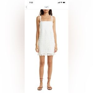SOLD-   ALEXIS cotton blend crochet dress